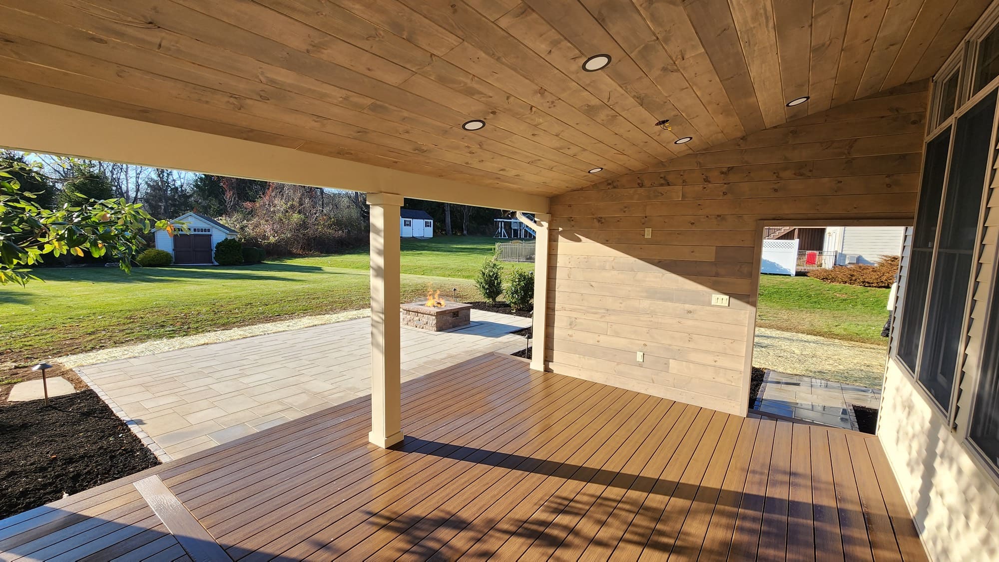 Center Valley Deck and Patio Backyard Retreat, image 2
