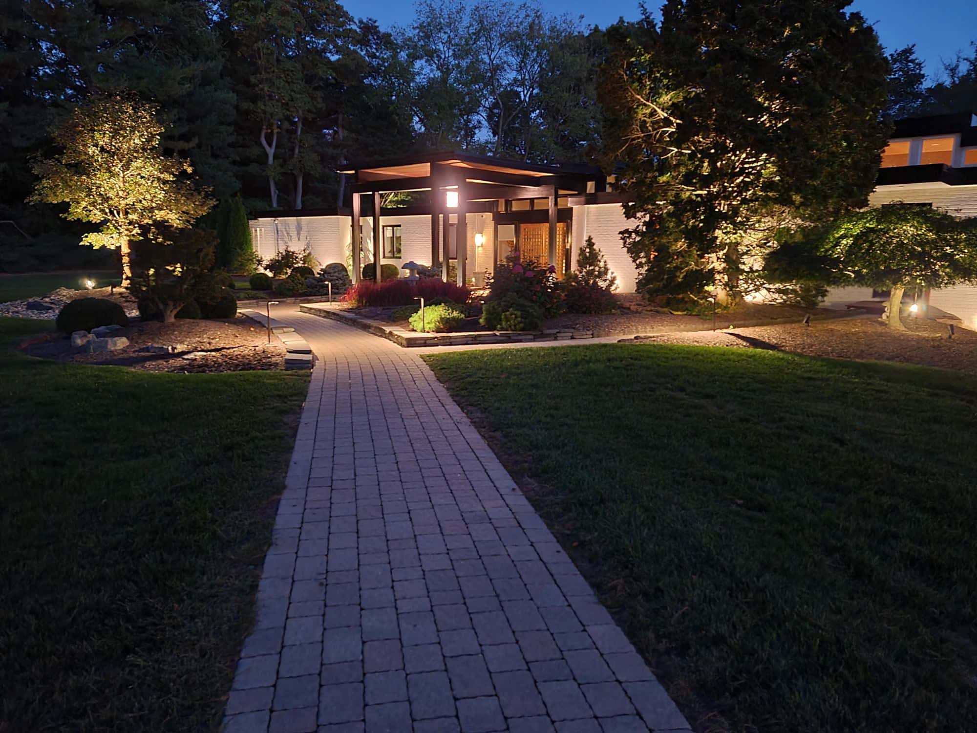 Lower Macungie Modern Exterior Lighting, image 5