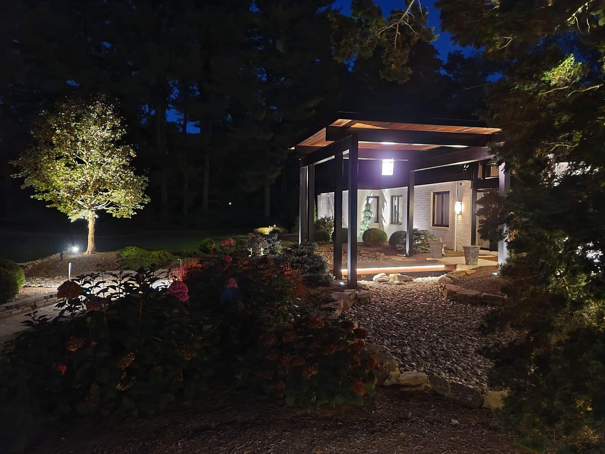 Lower Macungie Modern Exterior Lighting, image 7