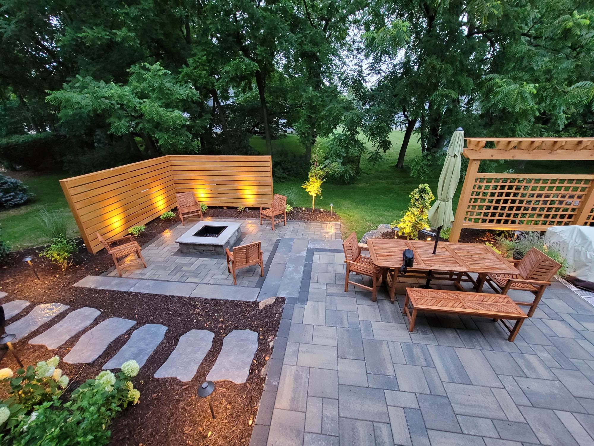 Private Macungie Backyard Makeover, image 3
