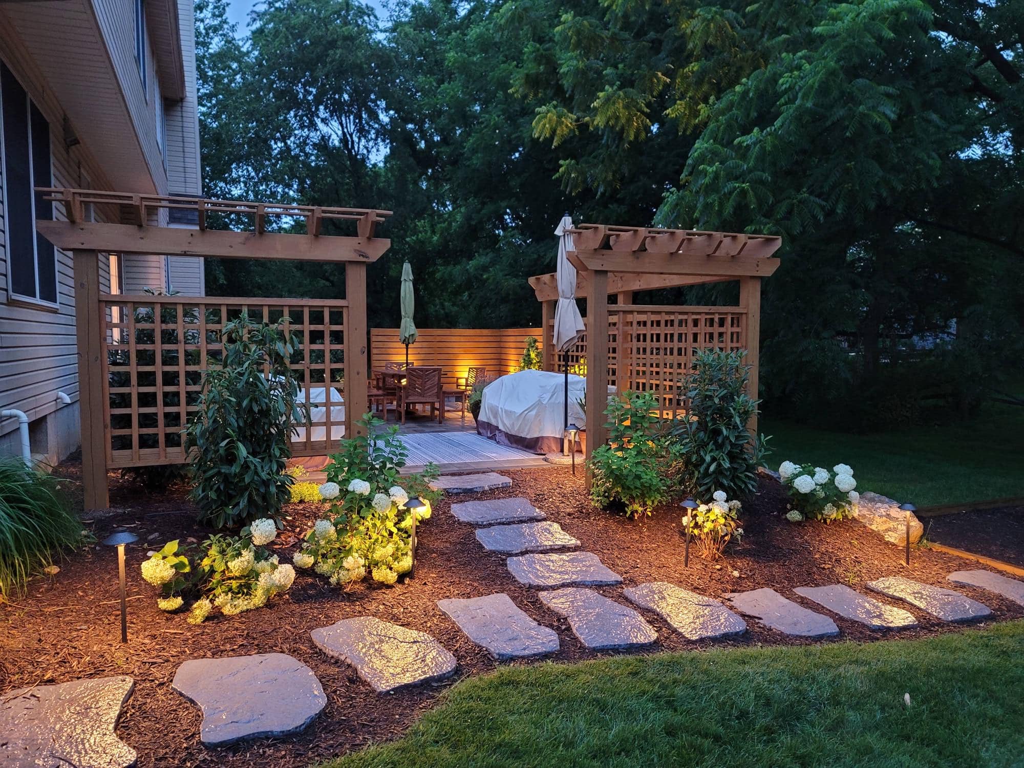 Private Macungie Backyard Makeover, image 5