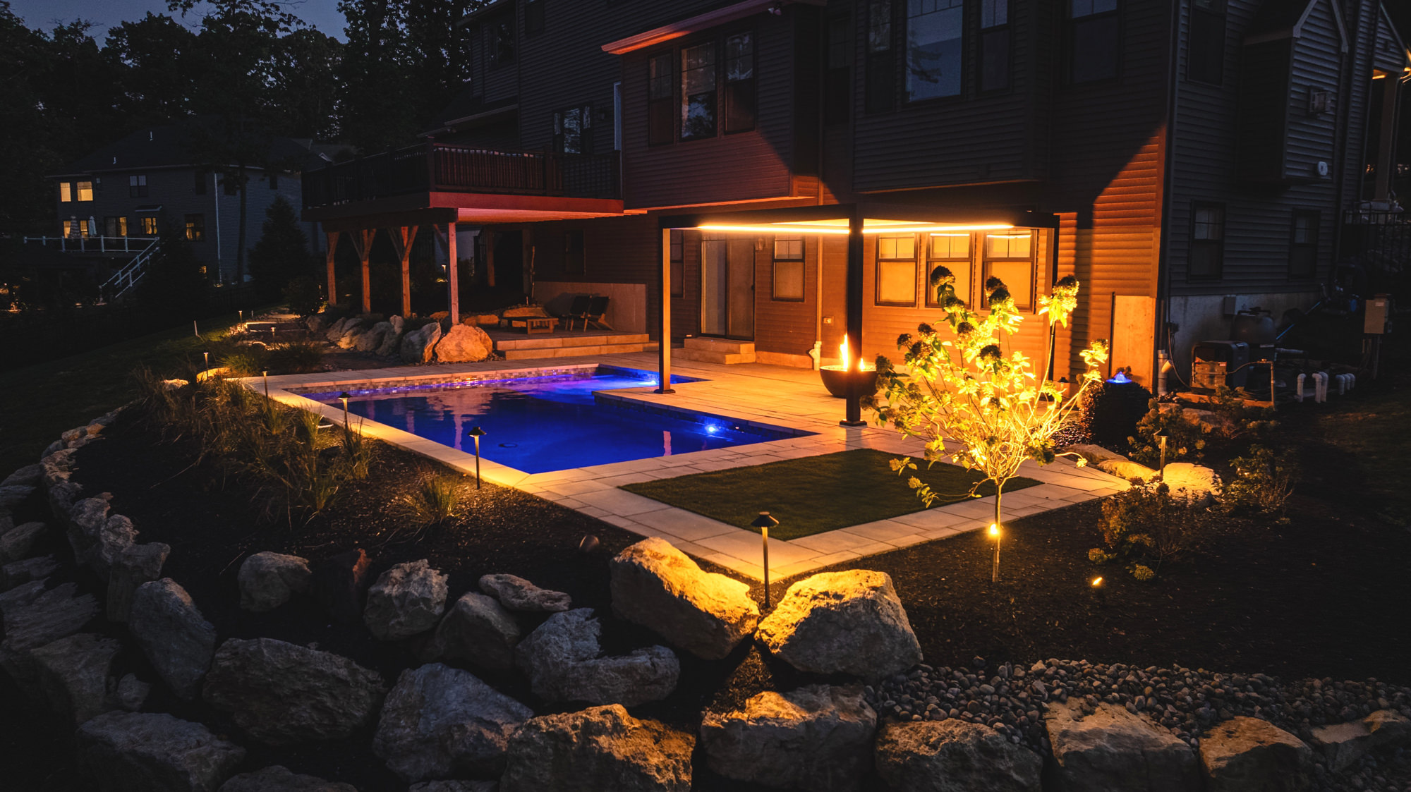 Stella Ct Modern Backyard Oasis, image 3